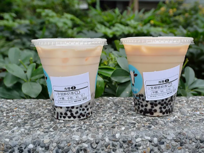 贴在奶茶上的标签是热敏纸吗？